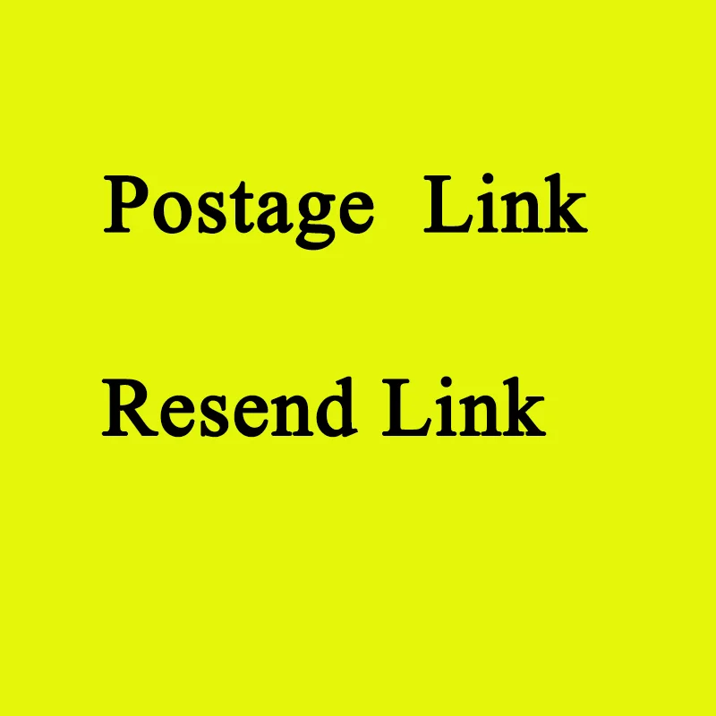 

Postage link, Resend Link