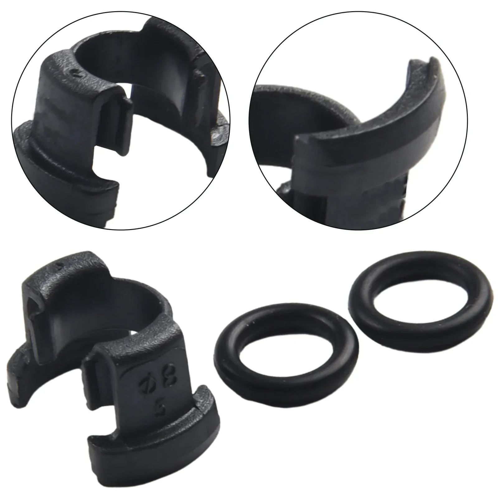 A/C Condensor Hard Line Lock Clamp Clip Car Interior A/c Duct Clip And Seal Rings For Toyota-22 3pcs/ Set 88718-1E150