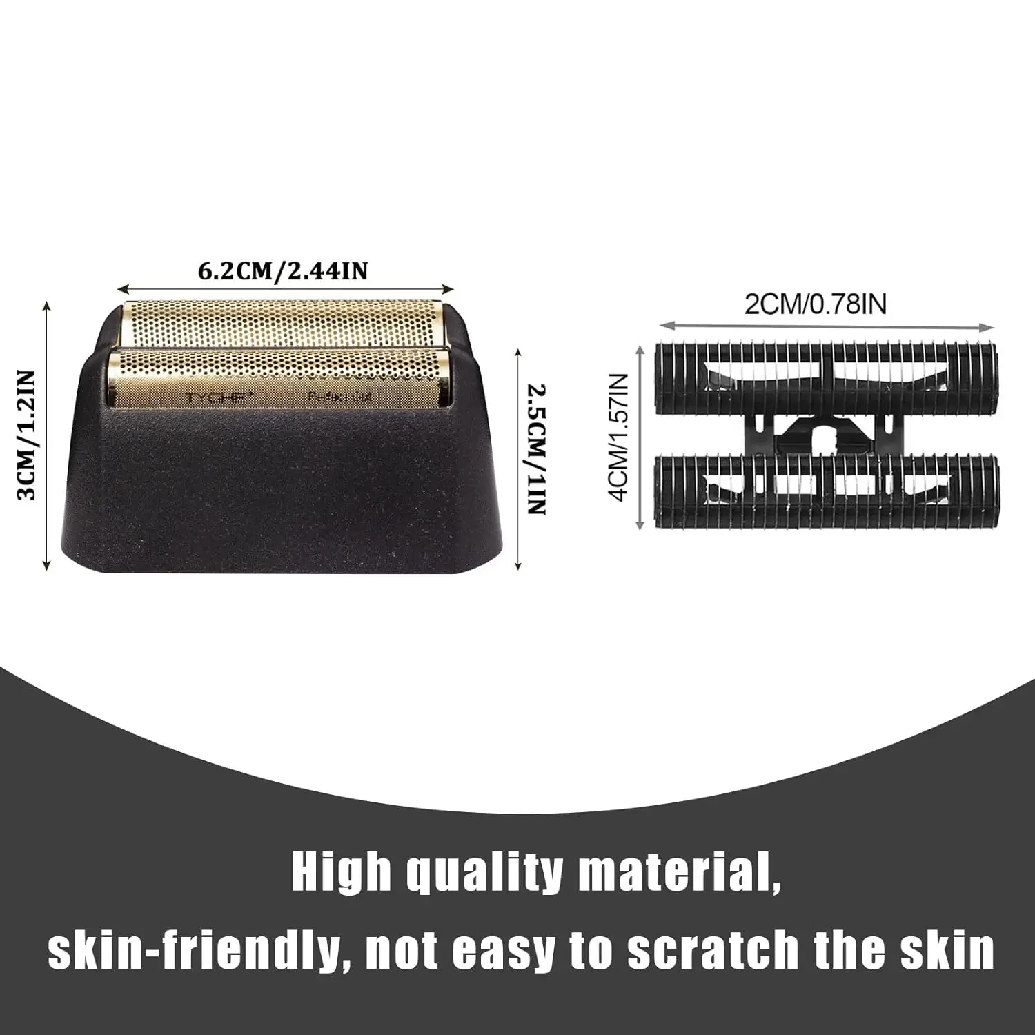 Electric Shaver Head for Wahl 5 Star Series Shaver Hair Clipper Blade Head Cover Finale Replacement 7043 Accessories