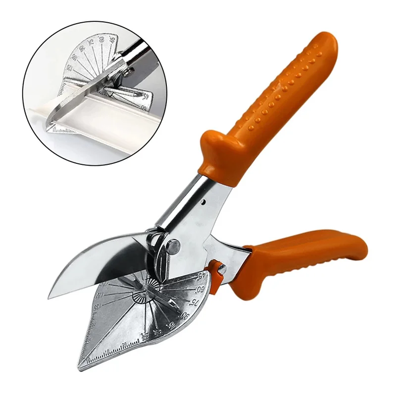멀티 앵글 Mitre 사이딩 와이어 덕트 커터, 45-180 도 PVC PE 플라스틱..