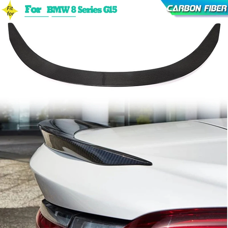 

Carbon Fiber Rear Trunk Spoiler Wing for BMW 8 Series G15 Coupe 2-Door 2018-2022 Car Rear Tail Trunk Boot Lid Wing Lip Spoiler