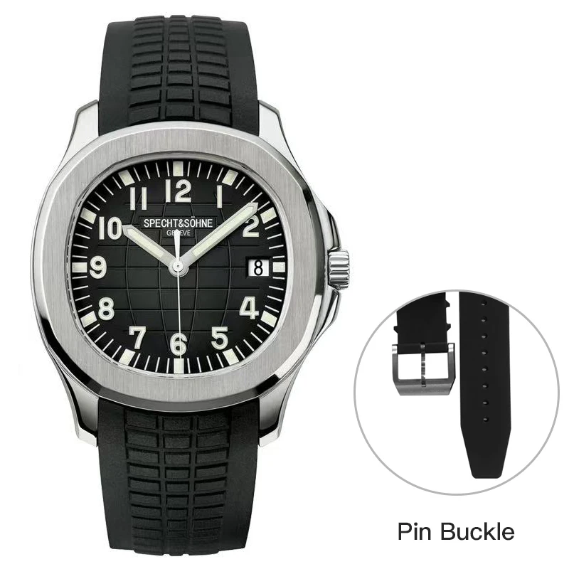 40MM Automatic Mechanical Watch for Men Miyota 8215 Sapphire Crystal Waterproof - Picture 29 of 32