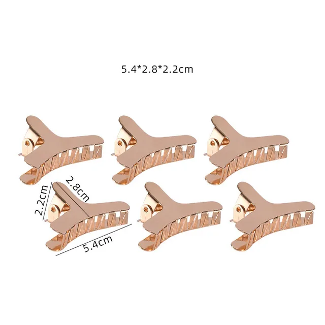 Hajkarm -Klipek Szilikon Gyanta Formák Fém Geometriai Barrettes Epoxi Barkácsolás Női Hajtű Kézműves Ékszerek Készítése - Image 6