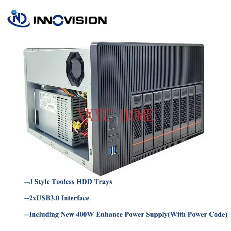 ֽ NAS 8 HDD   ̽  M-ATX , Ŭ ¥ ,  Ǹ