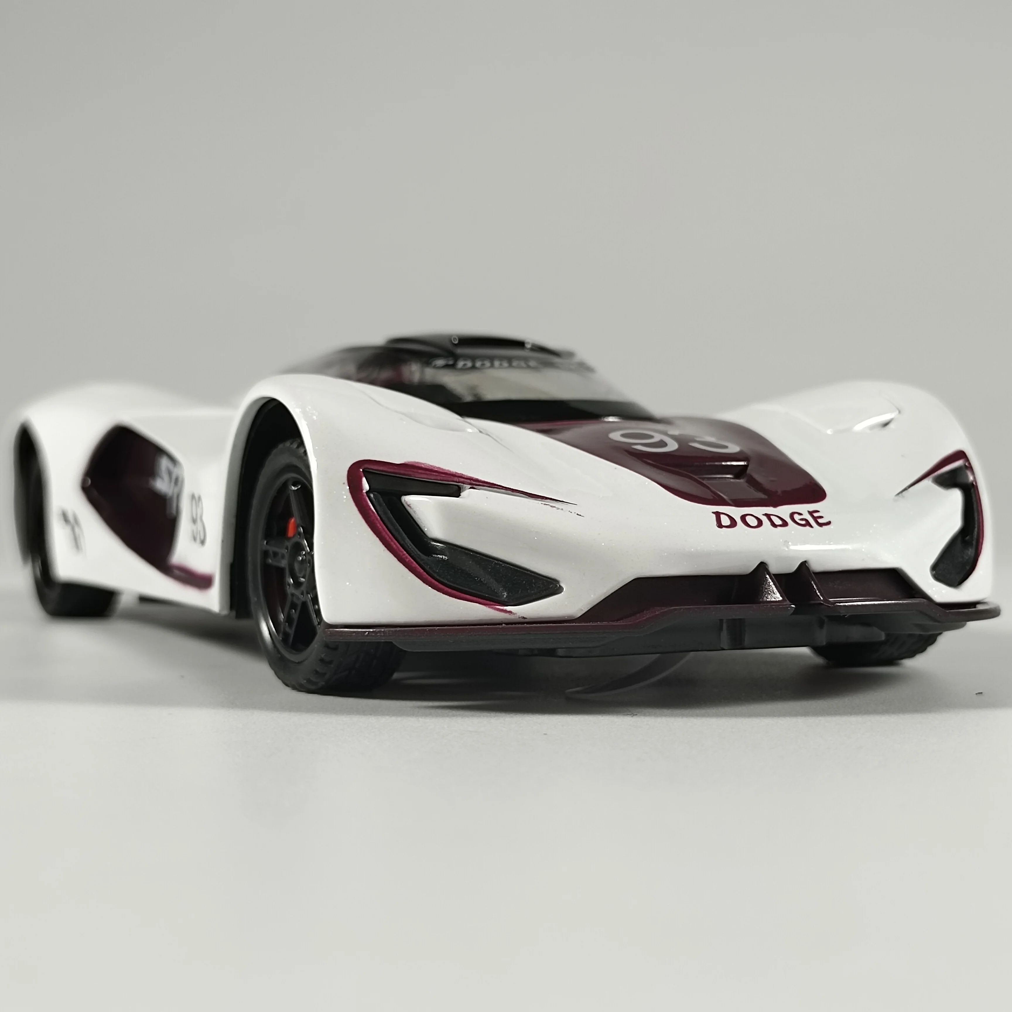 1:32 Dodge Tomahawk SRT V10 Concept Sports Car Alloy Metal Diecast