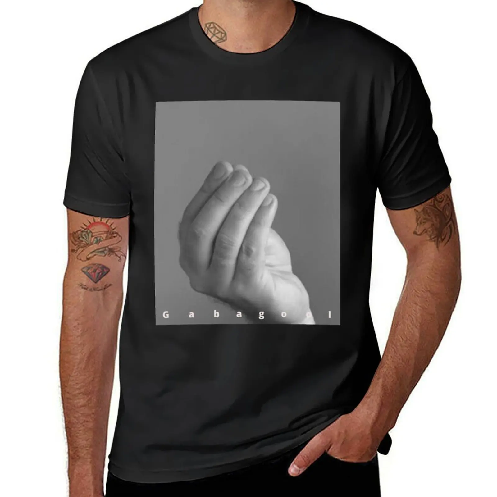 

Gabagool Italian Hand Gesture Short-Sleeve Unisex T-Shirt summer clothes shirts graphic tees t shirts men