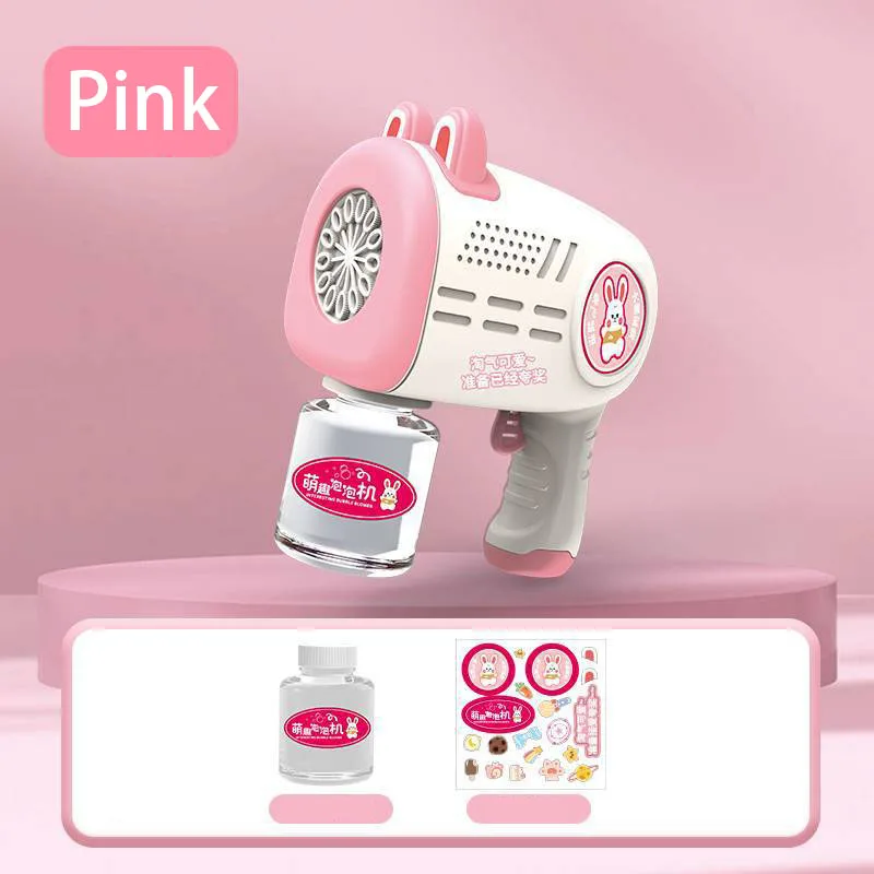 핫 빅 아이 버블 머신, 버블 건, 유니콘 버블 머신, 어린이 비누 거품, 야외 웨딩 파티 장난감
