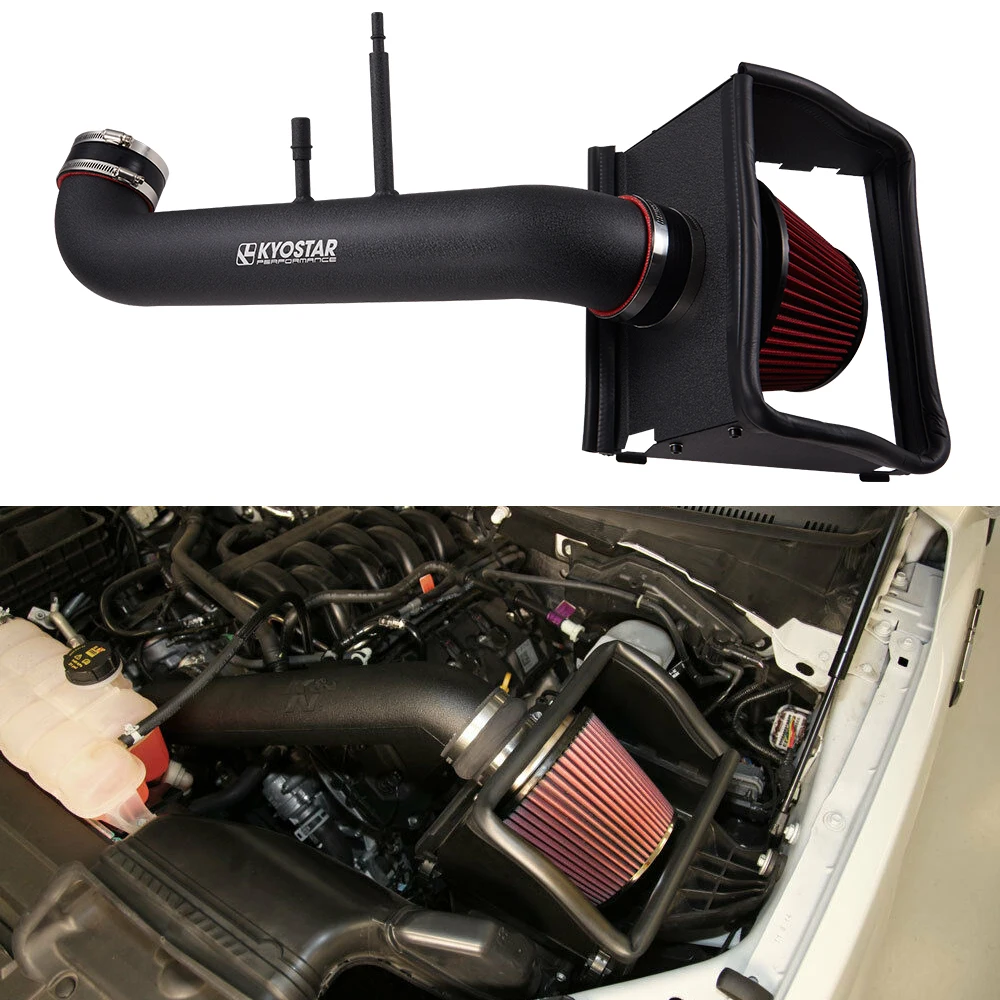 

For 3.5 inch 2015-2020 Ford air intake for F150 XLT XL 5.0L V8 turbo cold air intake