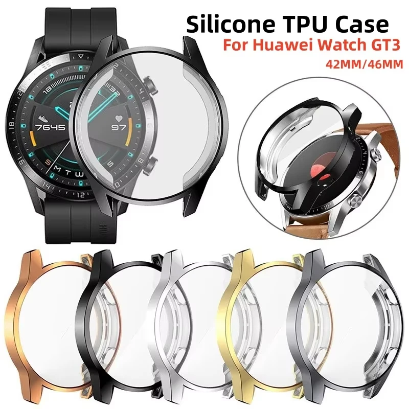 Premium TPU Screen Protector Case - Soft Full Cover Bumper, Anti-Scratch Shell