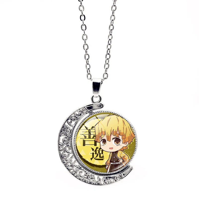 Anime Demon Slayer Kimetsu No Yaiba Necklace Pendant Jewelry