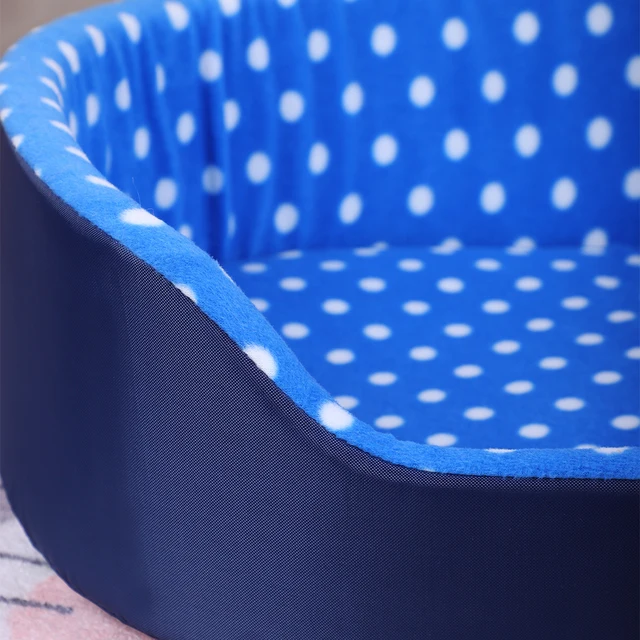 Cats Bed Dot Sponge Pad Dog Accessories Houses and Habitats Pet House Puppy Goods All Supplies Cushions Things Beds Basket Mat 5