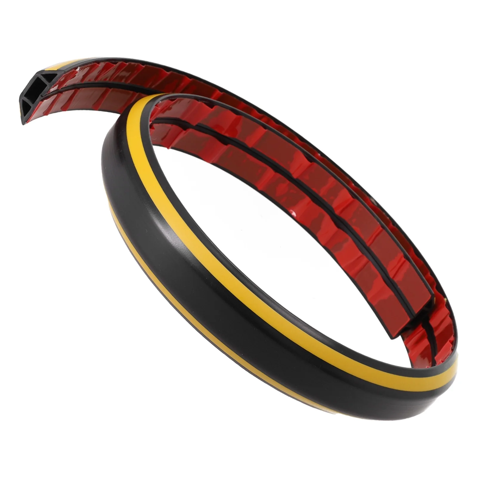 바닥 케이블 보호 커버, 1M 소프트 PVC 블랙 옐로우 보호대 야외 케이블 보..