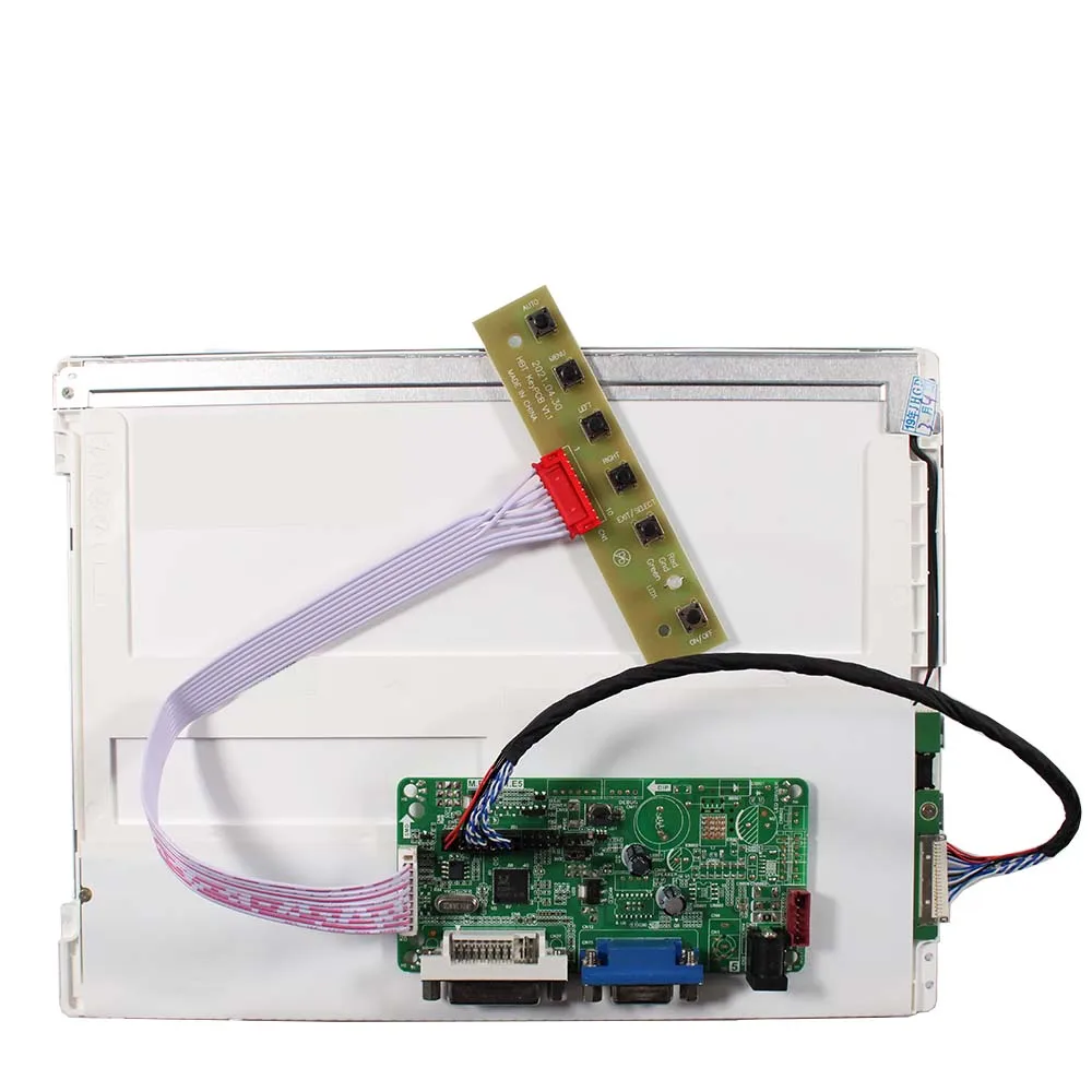 

Плата ЖК-контроллера DVI VGA 10,4 дюйма M104GNX1 1024X76 8 ЖК-экран