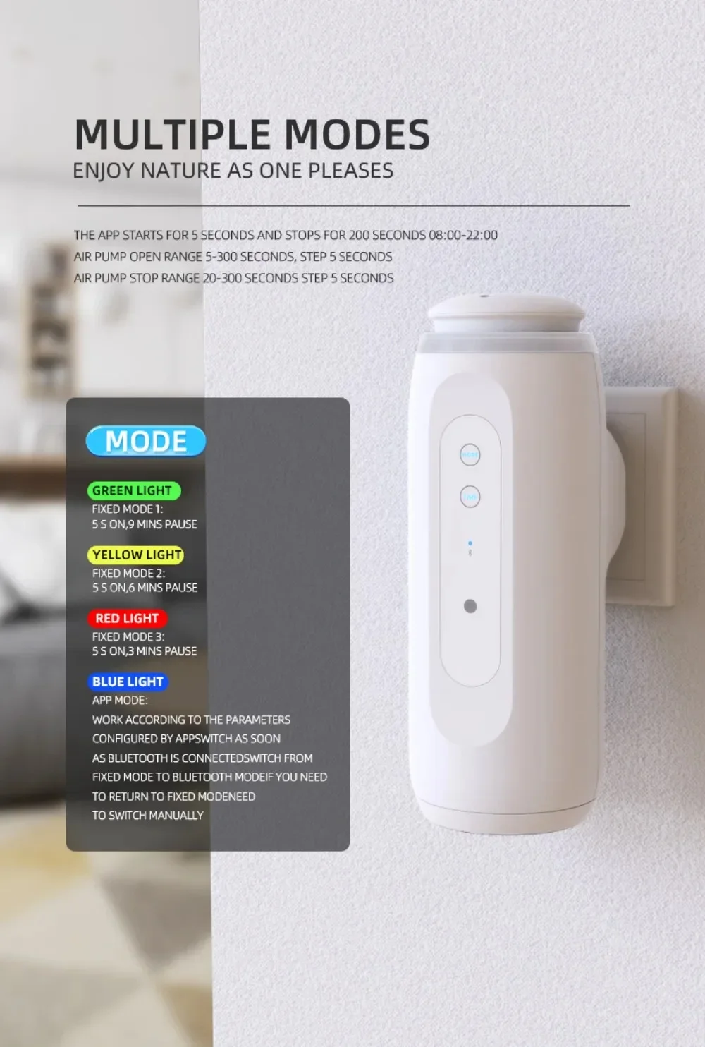Automatic Smart Aroma Diffuser For Home Fragrance Distribution_voghion.com