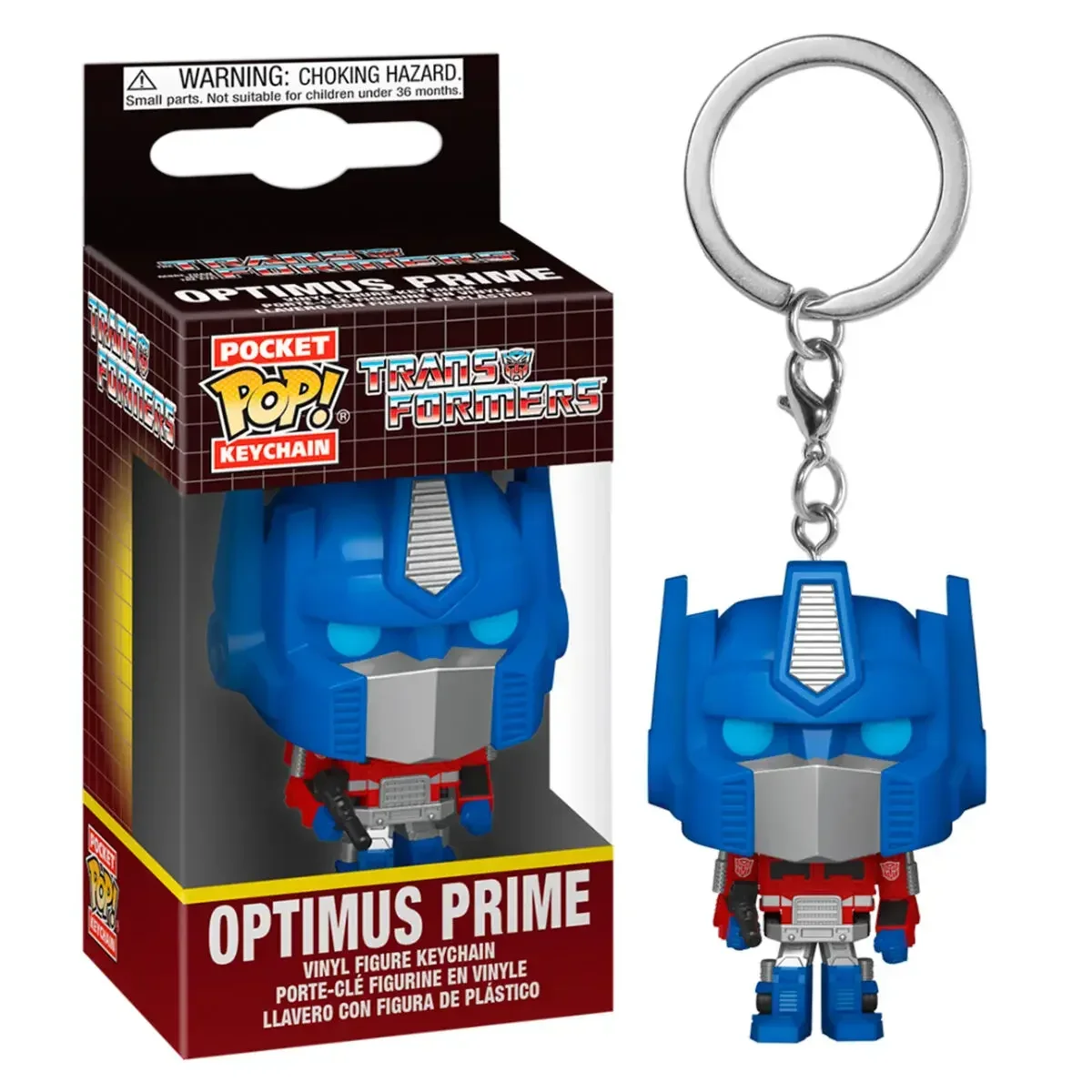 thumbnail image 4 of Funko Pop Transformers BUMBLEBEE Optimus Prime MEGATRON Pocket Pop Llavero Figura de vinilo Juguetes para niños Regalos de Navidad, 4 of 5