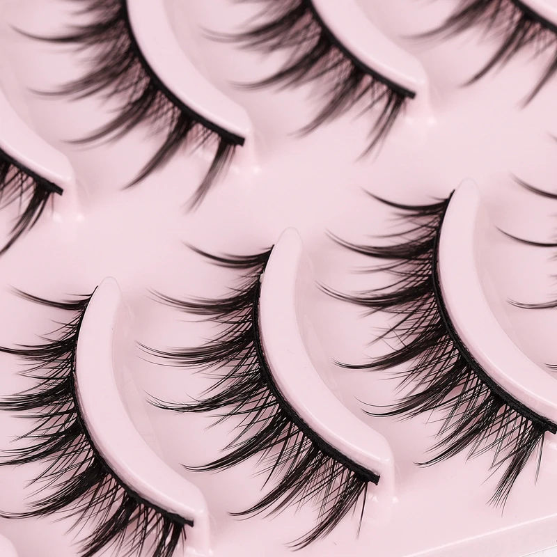 Cosplay&ware Little Devil 5 Pairs Manga Lashes Anime Cosplay Natural Wispy Korean Makeup Artificial False Eyelashes Yzl1 -Outlet Maid Outfit Store Scdee2025dafa49d1b632f5b88ba3e598W.jpg