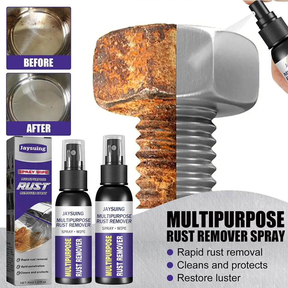 30/50ml Multipurpose Rust Remover Rust Inhibitor Anti Removal Anti Corrosive Spray Car Wheel Window Maintenance Cleaning