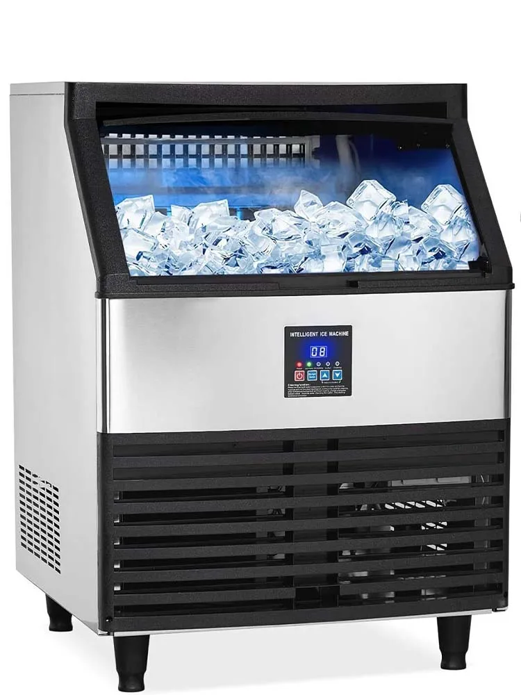 VEVOR Kommerzielle Eiswürfelmaschine, Eismaschine, 270 Pfund/24 Stunden, Würfeleismaschine – Detail 2