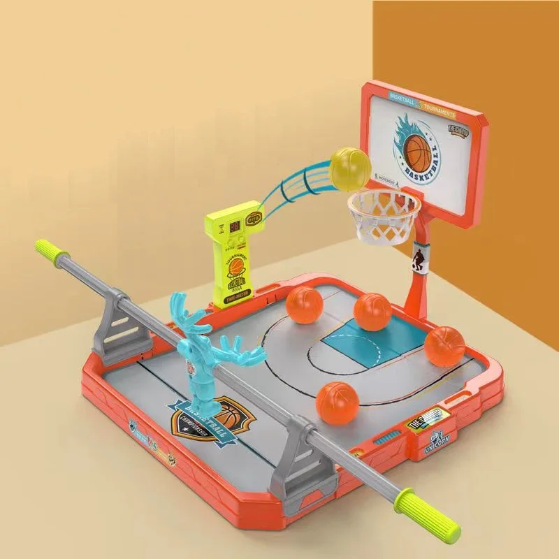 Mini Portable Plastic Finger Basketball Shooting Hoop Party Goal Game Indoor Handheld Slam Dunk Tabletop Sport Set Toy For Kids 6