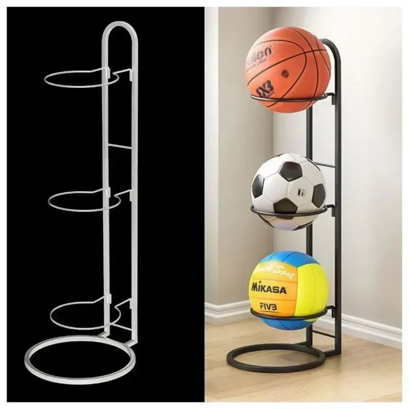 Indoor Children Basketball Storage Rack Home Put Ball Football Storage Basket Placed Rack Kindergarten Volleyball Stand Holder sports ball storage rack