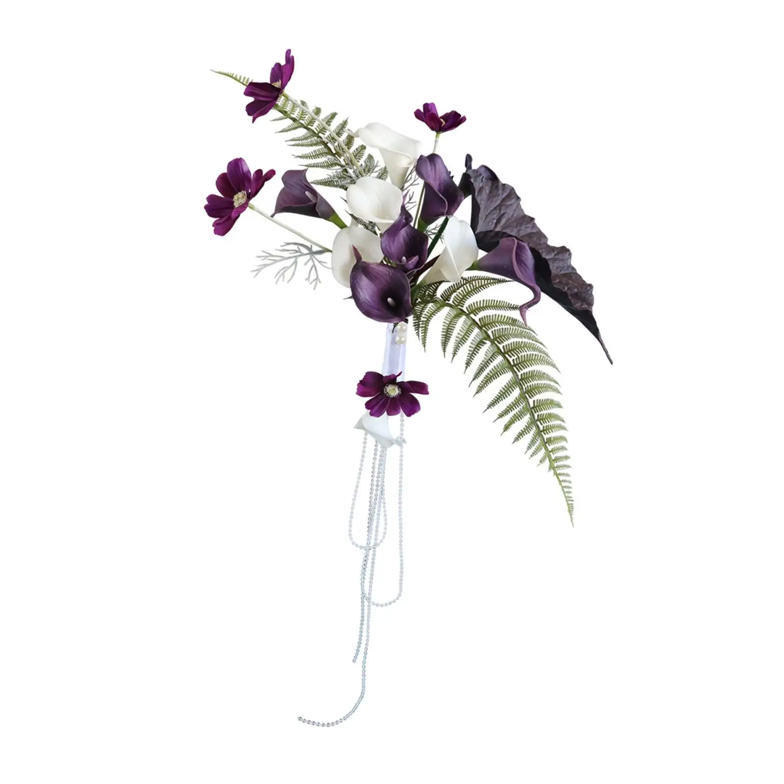 Artificial Calla Lily Flowers Wedding Bouquet Holding Flowers