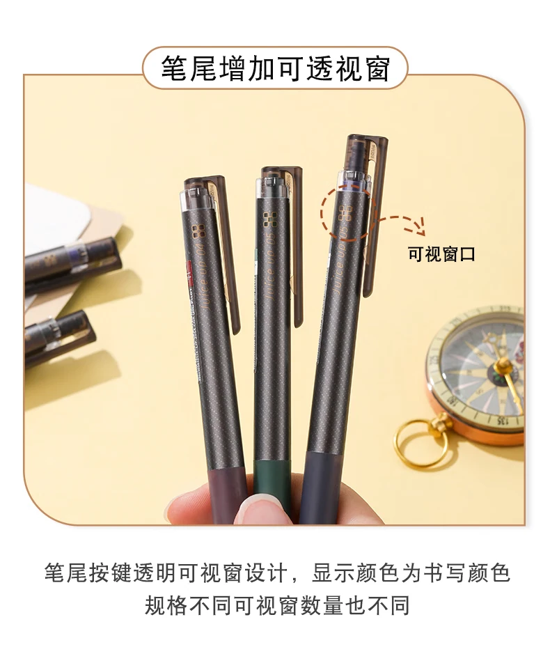 Pilot Classic Farbige Gelstifte mit Weichem Griff, Klickmechanismus, Geringer Widerstand, Gleichmäßiger Tintenfluss, für Schüler, Tägliche Nutzung, Prüfungsbedarf – Detail 10