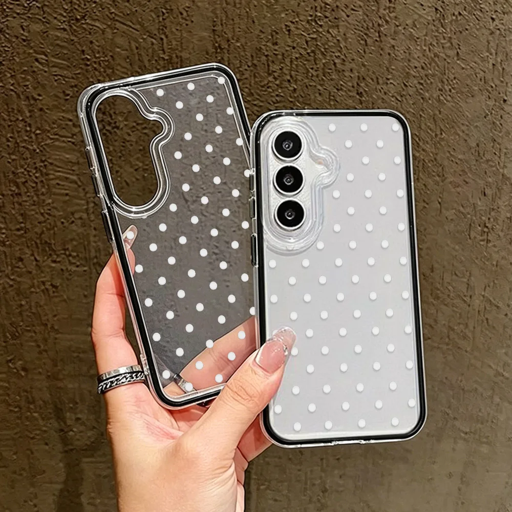 Glossy Cute Polka Dot Phone Case