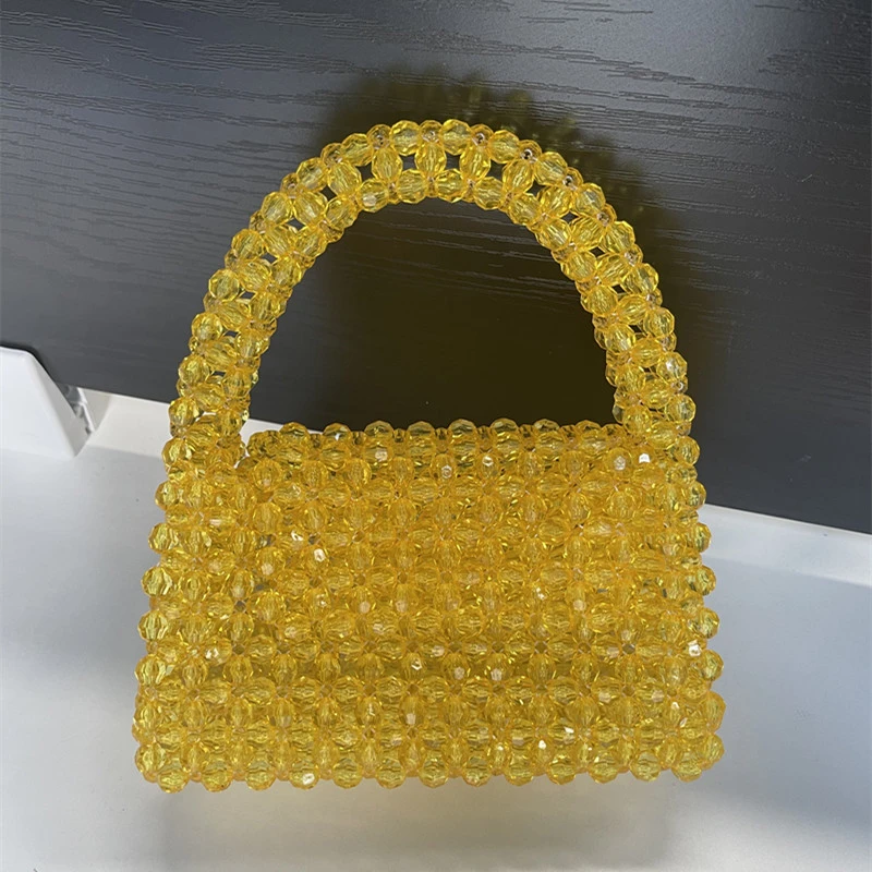 Bolso con cuentas personalizado para mujer, bolsa de fiesta de diseño con superior, verde, tejido a bolsos de celebridades| | - AliExpress