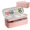 Campervan Hair Tools Travel Bag Double Layer Hair Dryer Storage Case Hair Styling Tools Bag Curling Irons Bag For RV Home 2