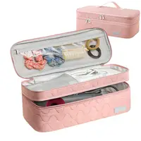Campervan Hair Tools Travel Bag Double Layer Hair Dryer Storage Case Hair Styling Tools Bag Curling Irons Bag For RV Home 2