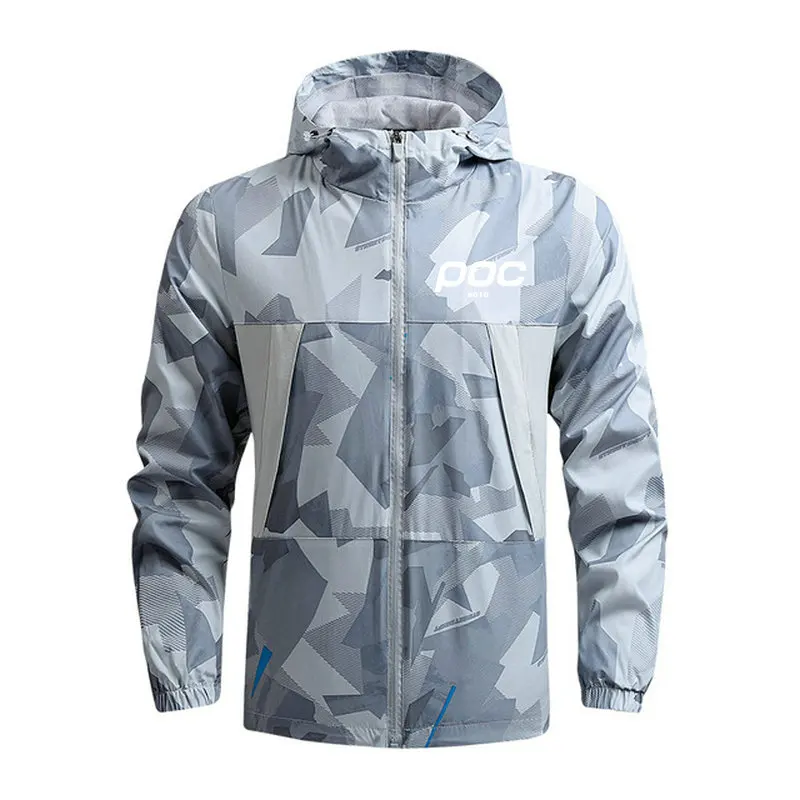 MOTO POC Cycling Jacket Man Windproof Waterproof MTB Mountain Bicycle Wind Jackets Bike Windbreaker Coupe Vent Cyclisme Homme