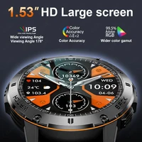 LIGE 2025 extérieur GPS sport Tracker montre intelligente hommes boussole Bluetooth appel étanche Smartwatch lampe de poche LED montres de poche 5
