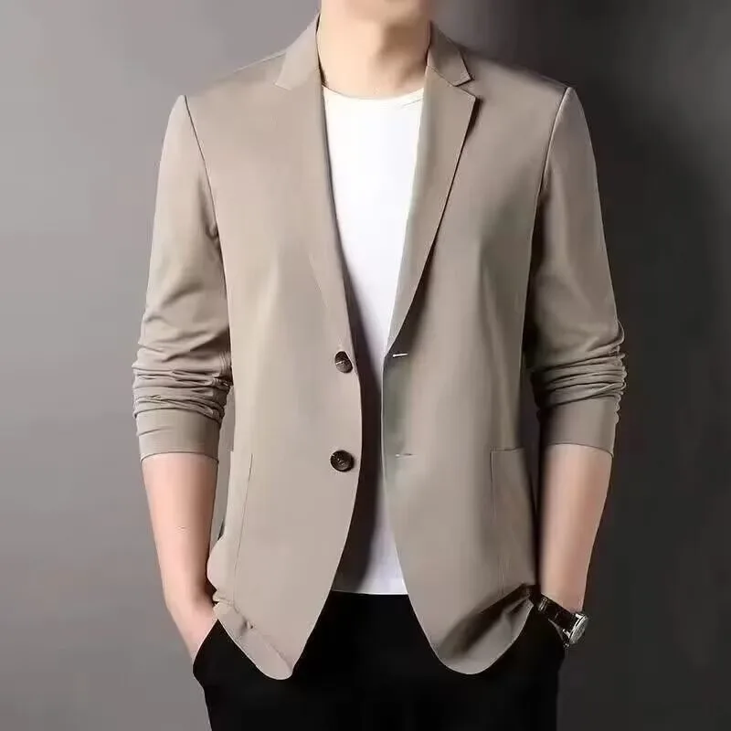 Spring and autumn men's vest new slim Korean men's work clothes suit vest men's best man professional wear men's vest 6