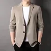 Spring and autumn men's vest new slim Korean men's work clothes suit vest men's best man professional wear men's vest 6
