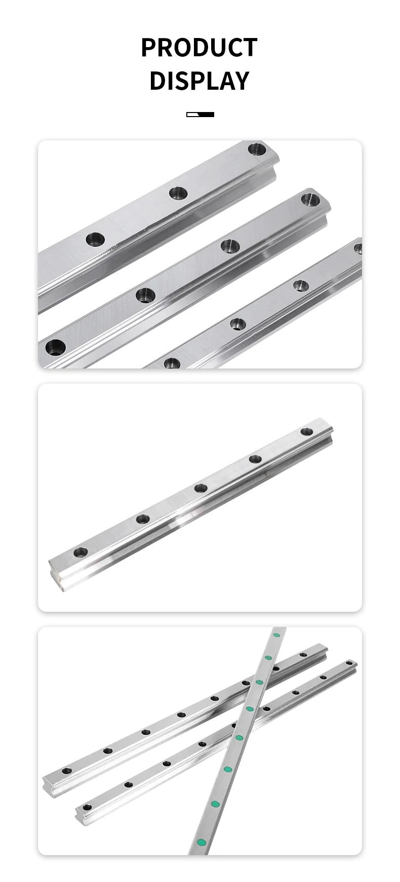 2PCS HGR20 Linearführungsschiene Mit Slider Block Wagen Für CNC Router Gravur Übertragung Teile Schiene Länge 100-1150mm – Detail 11