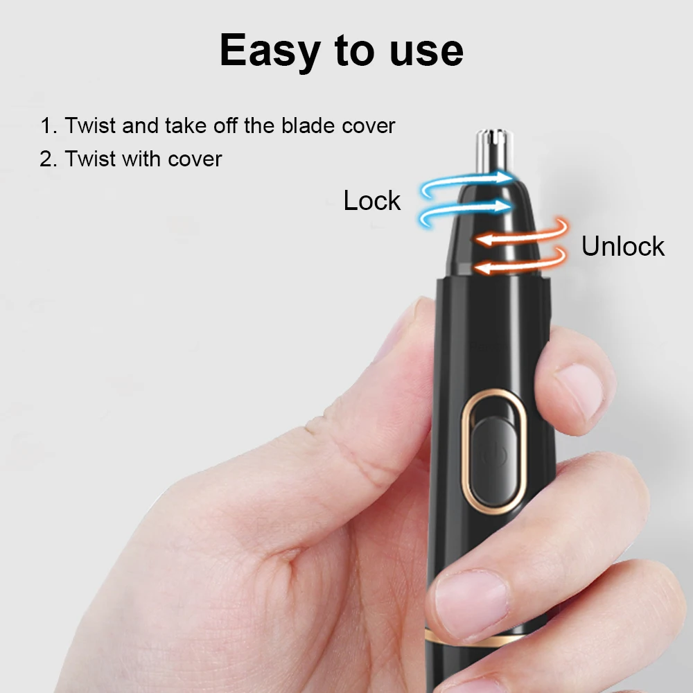 Trimmer for Nose Trimmer for Men Nose and Ears Hair Man Hair Clippers Eyebrow