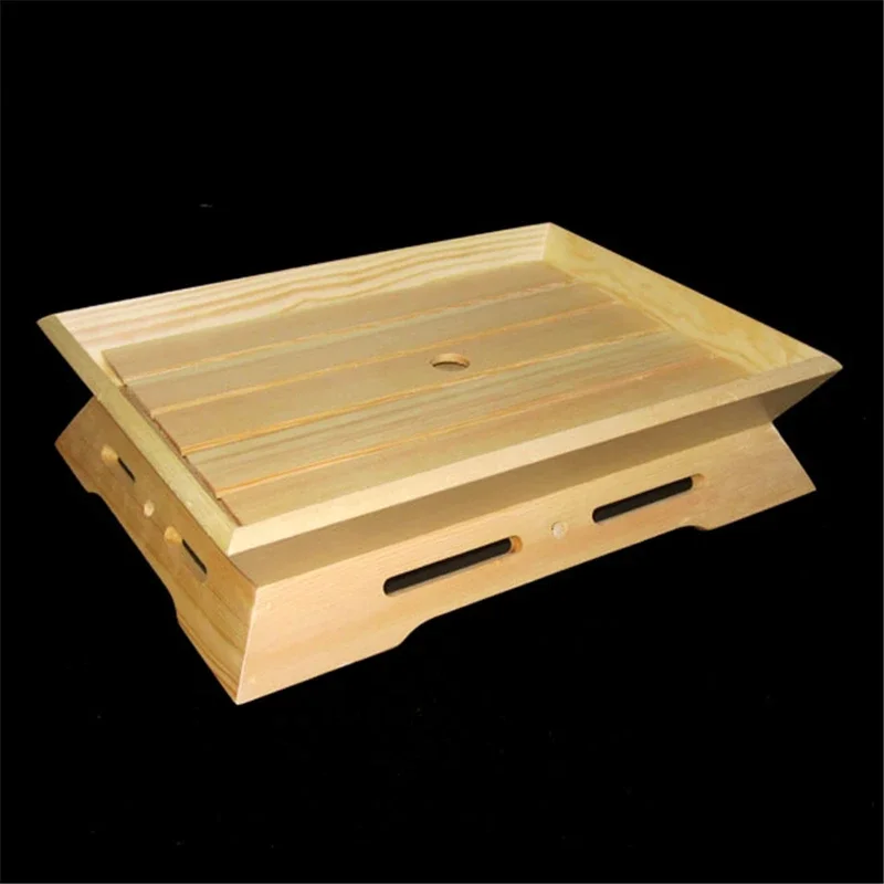 Japanese sushi plate Wooden creative container Japanese Korean tableware Sashimi Platter Bread plate Double sided cooking box