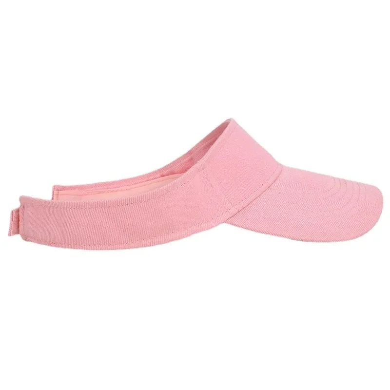 Sports Sun Hats Golf Caps Summer Sun Hats Sun Protection Hat Outdoor Sports Golf Hats Top-Empty Visor Empty Breathable Anti-UV Adjustable Cool Cap