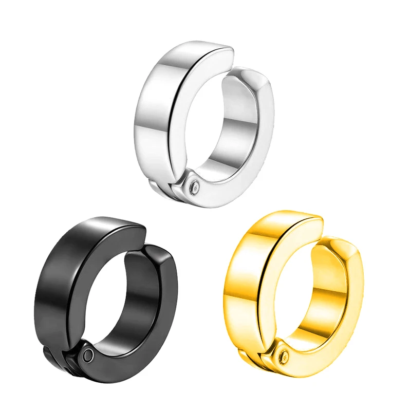Korean Fashion Ear Clip Earrings for Men