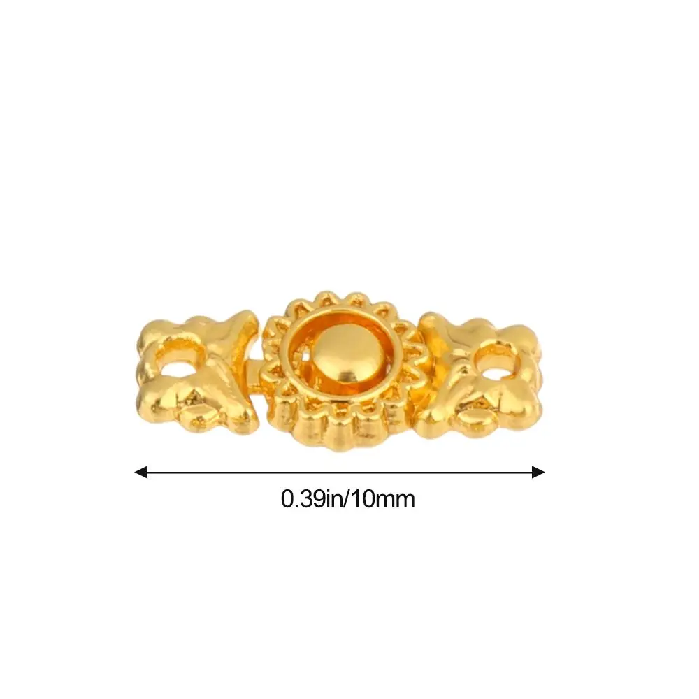 10Sets High Quality Buttons Mini Ultra-small Shoes Buckles Metal Belt Buckle  Bags Clothes DIY Dress Decor