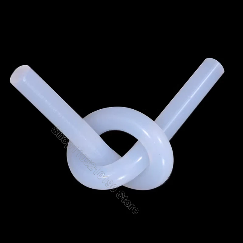 Siliconen Rubber Koord Diameter 1-30mm Ronde Stevige