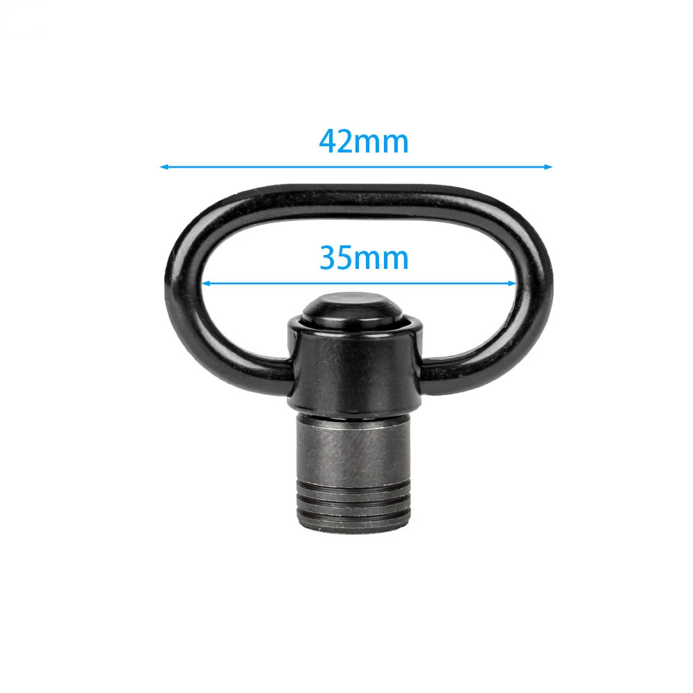 Rifle Scope Mount Ring 1PC Quick Detach Release QD Sling Swivel Works With Most Weapons Sling Swivel Mount