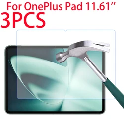 Premium 3-Pack Tempered Glass Screen Protector for 11.61 Tablets - Anti-Scratch Film (3PC OnePlus Pad11.61)