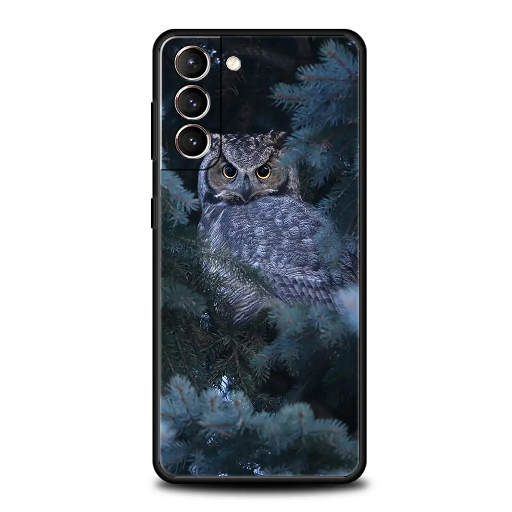 Charming Owl Design Soft Phone Case - Adorable Gift