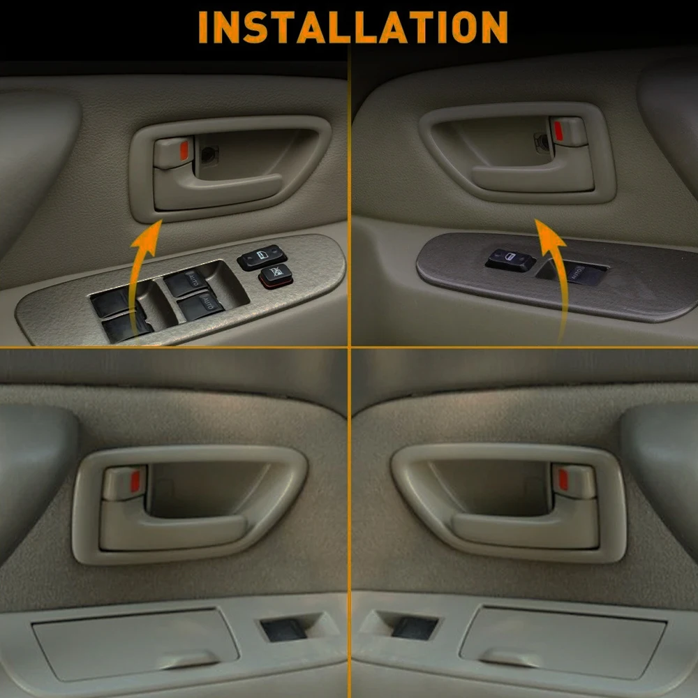 69277-33020 69278-33020 자동차 좌우 내부 도어 핸들 토요타 캠리 1997-2001용 69205-AA010-E0 69206-AA010-E0