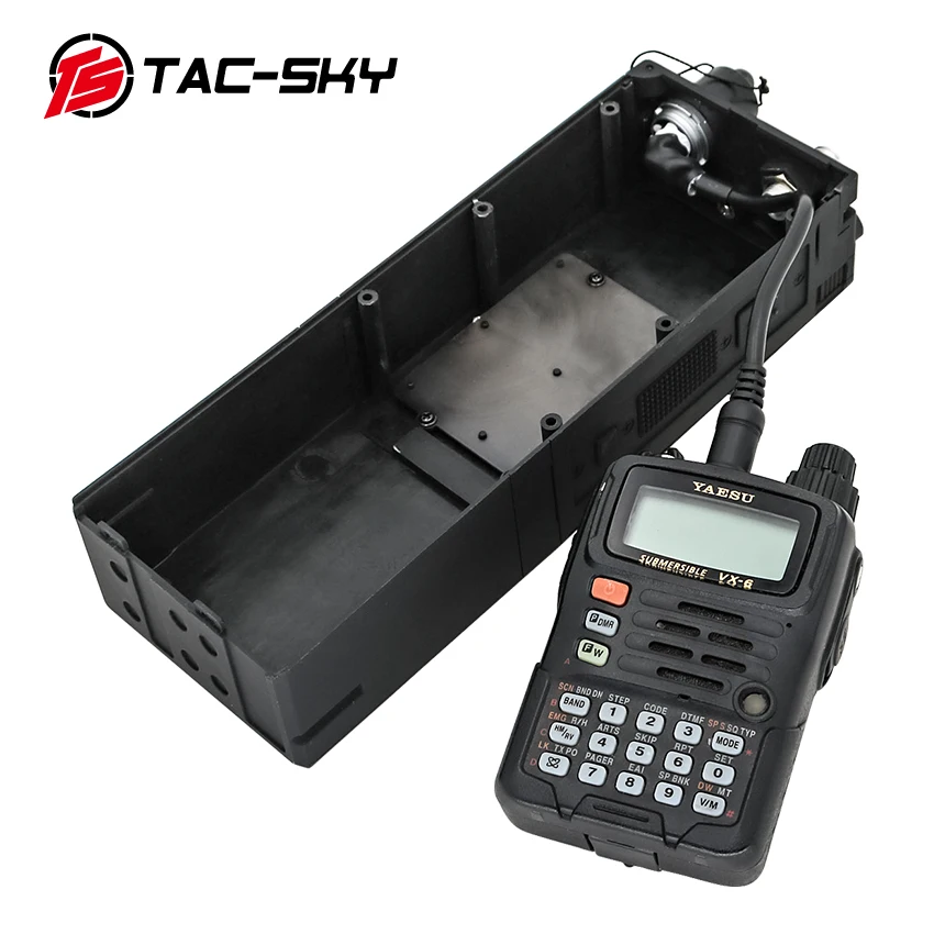 TS TAC-SKY 군용 전술 헤드셋 액세서리 PRC 148 YAESU VERTEX 플러그 워키토키용 가상 모델