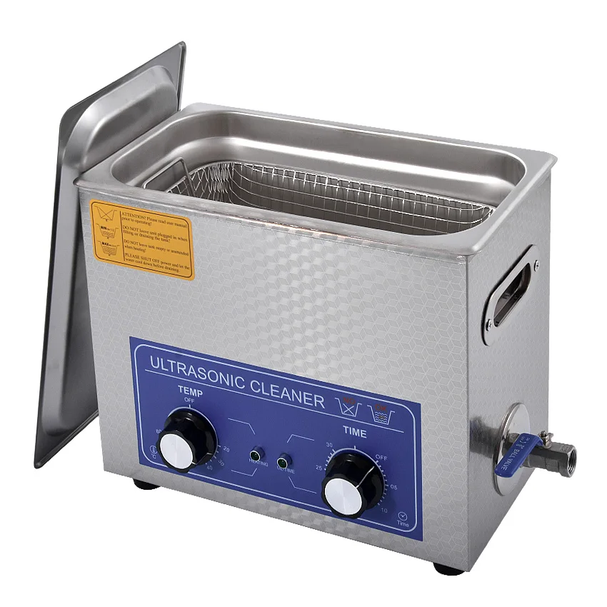 

1PC AC110/220v 180W Ultrasonic cleaner 6L 40KHZ Industry Heated Ultrasonic Cleaner Heater Timer Cleaner Machine