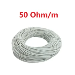 Versatile Silicone Rubber Heating Cable for Electric Applications (50 Ohm)