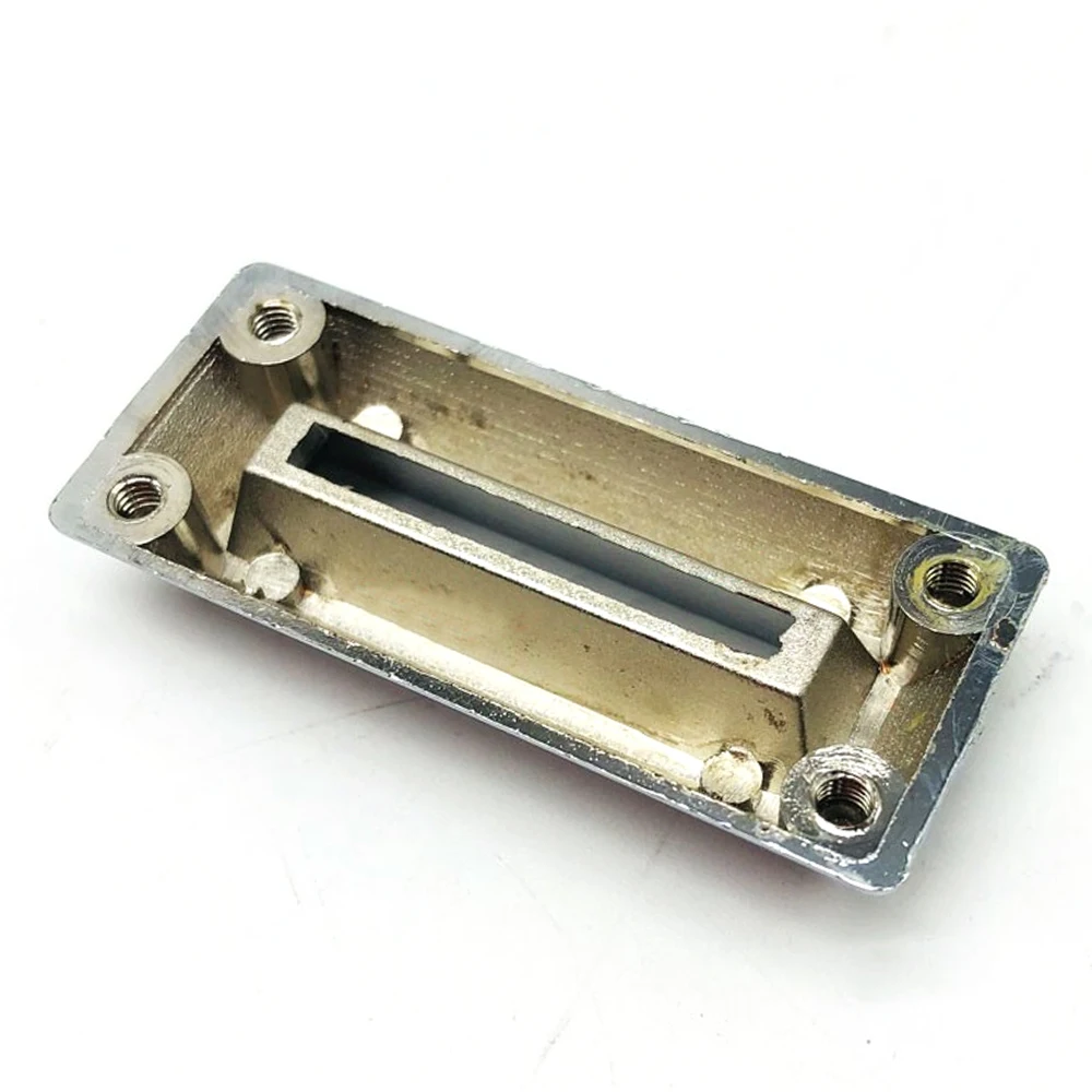 4.7cm * 2.1cm 동전 항목 직사각형 아연 합금 크롬 도금 토큰 1개는 아케이드 게임기 하드웨어 액세서리에 들어갑니다. -  AliExpress