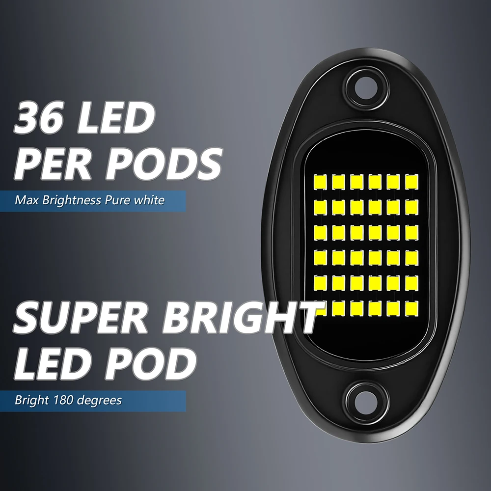LED Rock Light Kit 6